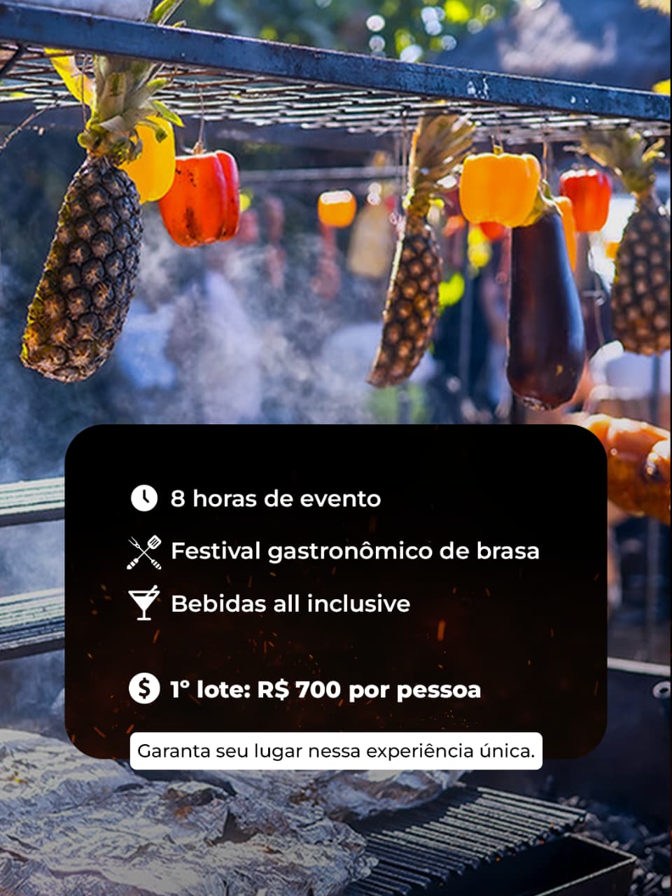 🍖 Solárium na Brasa 8° edição no paraíso chamado Solárium! ✨ Prepare-se para 